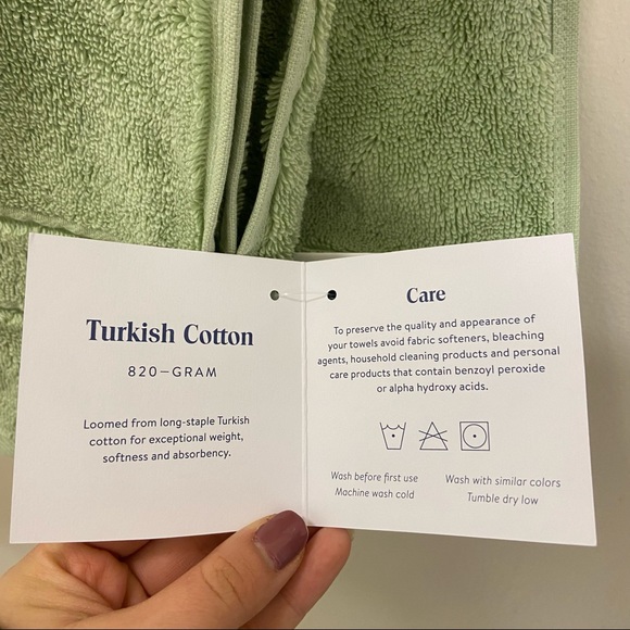 Brooklinen Bath Nwt Brooklinen Classic Bath Hand Towel In Seafoam